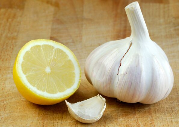 lemon and garlic for the treatment of osteoarthritis of the knee