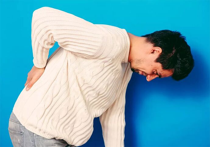 severe lower back pain